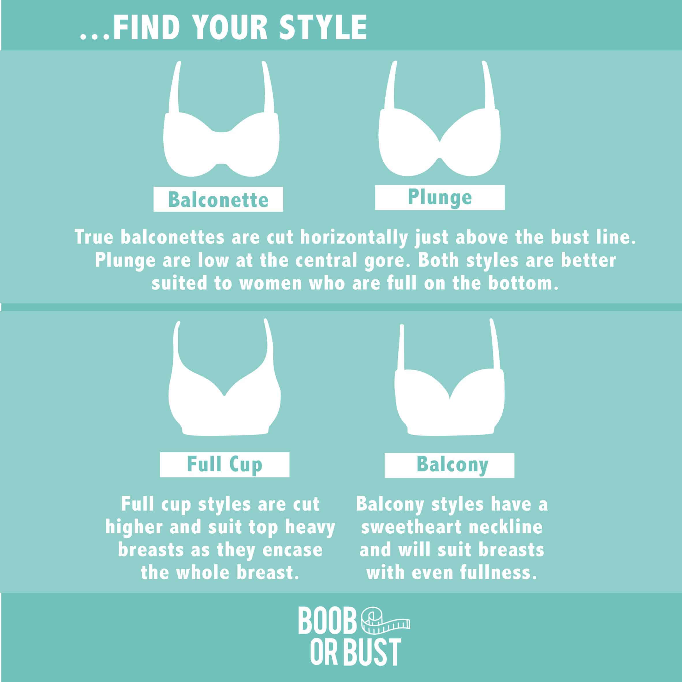 Boob Or Bust - Bra Advice - Trying new bras can be confusing so always  start with a Band Test and build from there